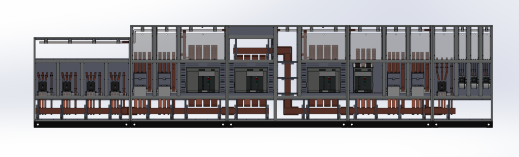 Front View of 4000A MDB